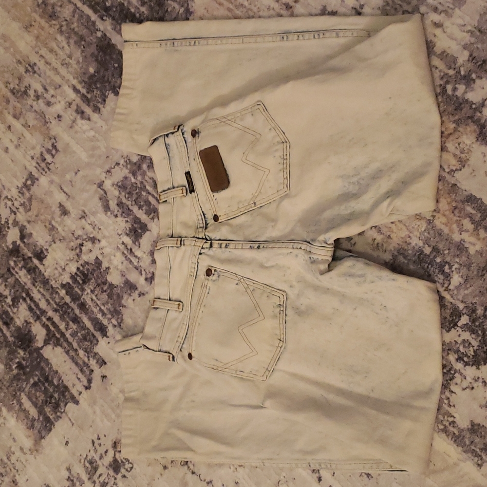 Bleached Wranglers